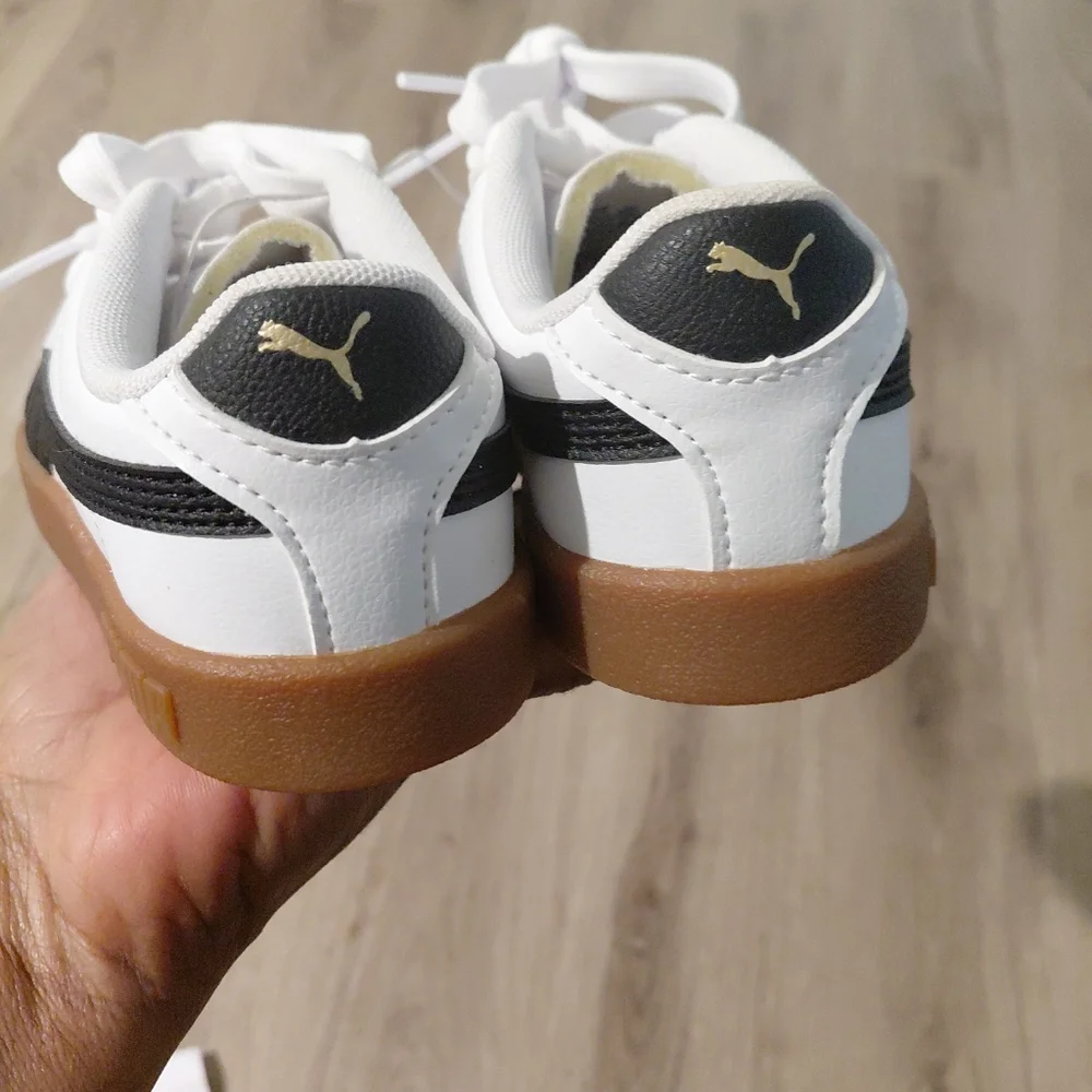 Puma Vikky V3 Black/White Toddler Boys Sneaker w/Rubber Sole Size 13 - Picture 2 of 9